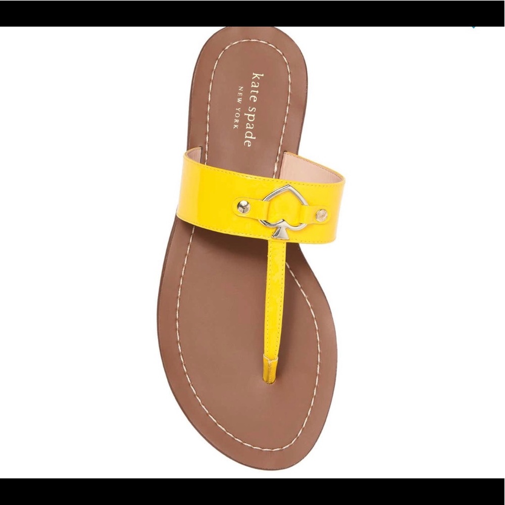 Kate Spade Camila Leather Thong Sandal - Picture 5 of 6